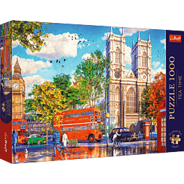 Puzzle Premium Plus Quality 1000 El Tea Time Widok Na Londyn Trefl