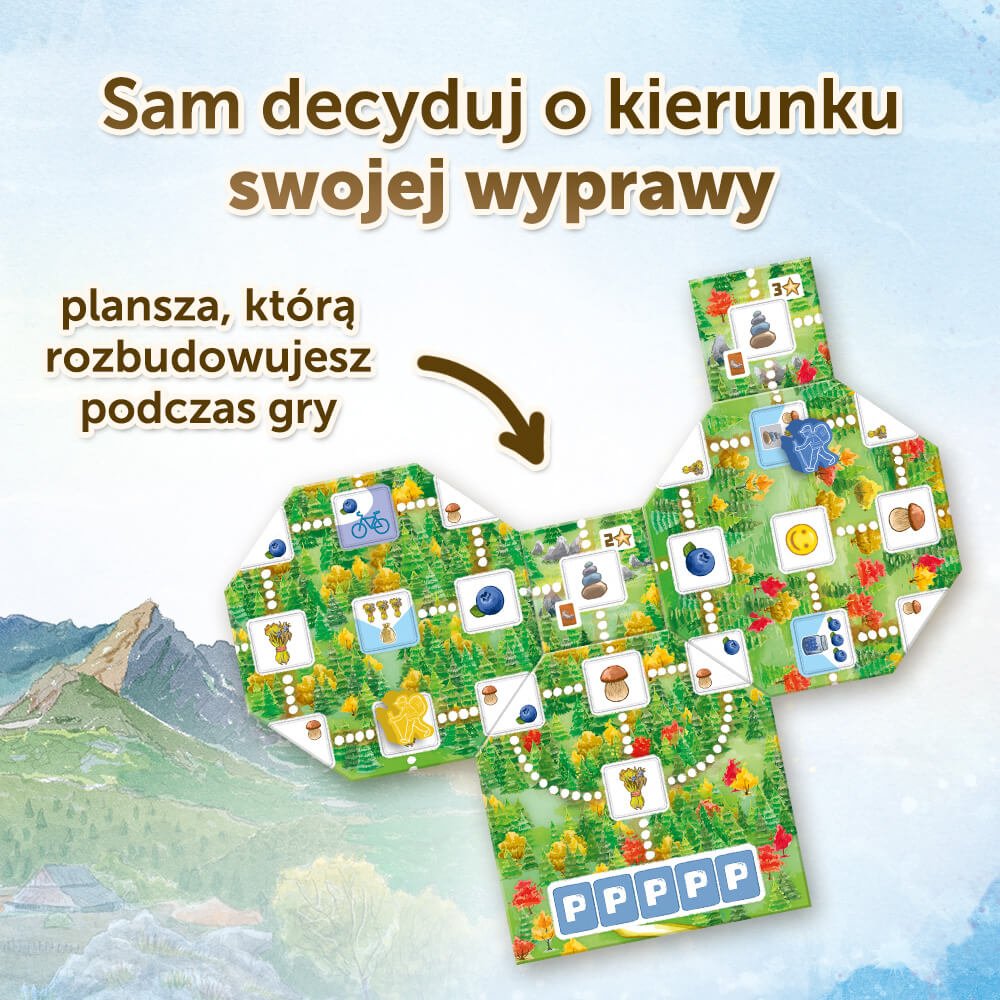 Pięć Szczytów Polska Gra Planszowa Towarzyska Rodzinna Board Game Po Polsku  Gift