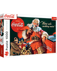 Puzzle Coca-Cola 1000 el. Prezenty od Mikołaja - opakowanie