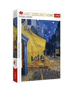 Puzzle Art Collection 1000 el. Taras kawiarni w nocy