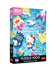 Puzzle Premium Plus Quality Hello Kitty 1000 el. Letni relaks - opakowanie