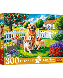 Puzzle EasyPiece 300 el. Pieski na wsi - opakowanie