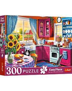 Puzzle EasyPiece 300 el. Poranek w kuchni - opakowanie