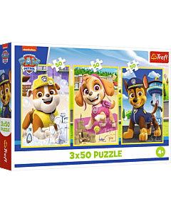 Puzzle Psi Patrol 3 x 50 el. Nasze pieski