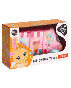 Zabawka drewniana Ice Cream Truck Tiny Tails, Magnetic Vehicle - opakowanie