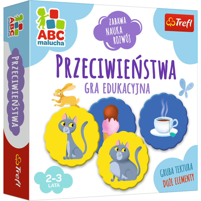 Gra dla dzieci Przeciwieństwa ABC Malucha