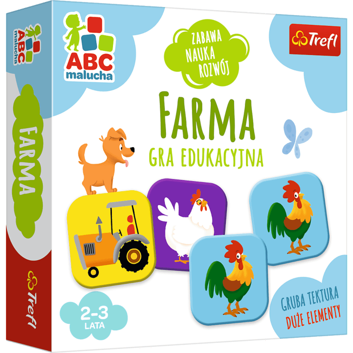 Gra dla dzieci Farma ABC Malucha