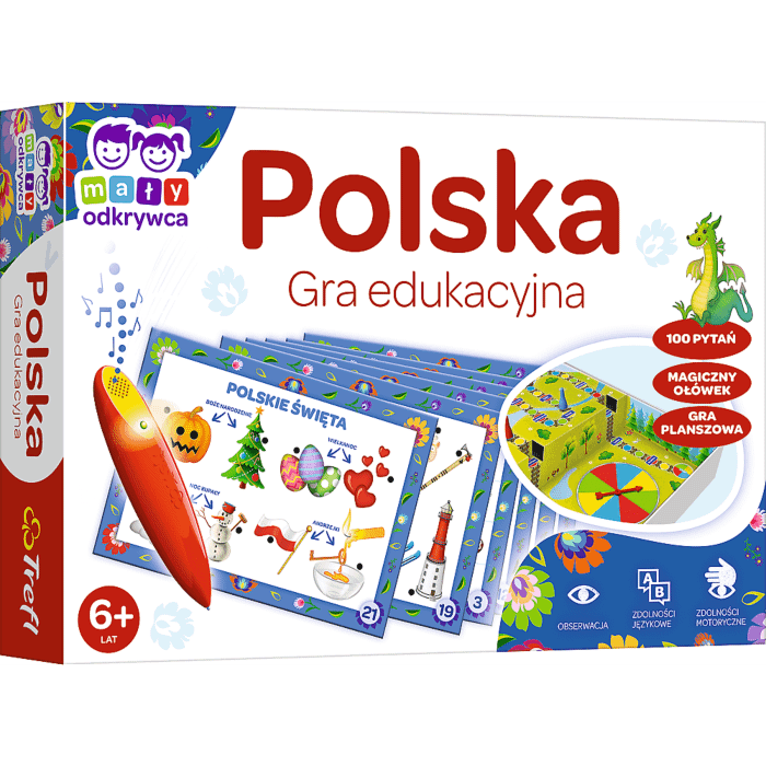 Gra dla dzieci Magiczny ołówek Polska 