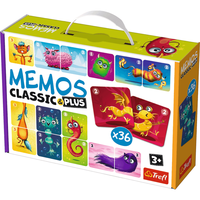 GAME - Memos classic&plus Cute monsters 