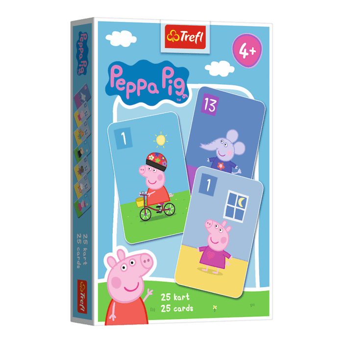 08506 "Karty Piotruś - Peppa Pig PL CZ SK HU RO HR LT LV RU EE RS UA" / Peppa Pig