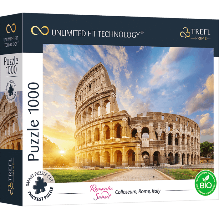 Puzzle Prime 1000 el. Colloseum, Rome, Italy