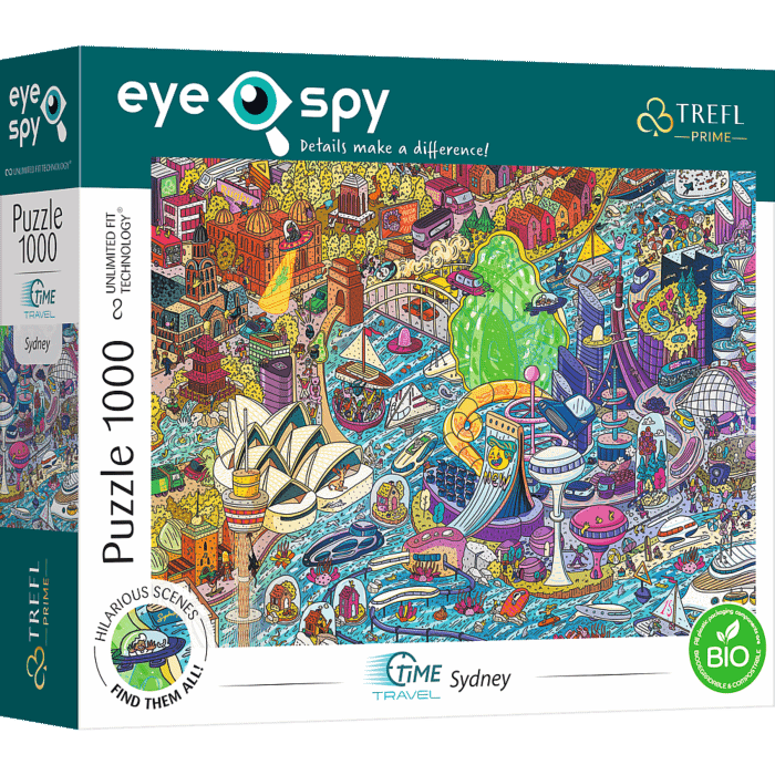 Puzzle Prime Eye-Spy 1000 el. Time Travel: Sydney, Australia