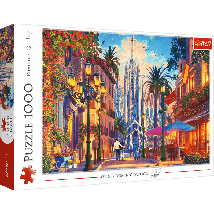 Puzzle 1000 el. Barcelona, Hiszpania