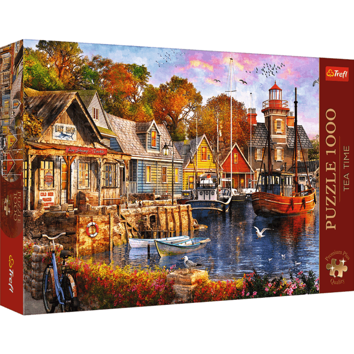 Puzzle Premium Plus Quality 1000 el. Tea Time: Nadmorski zakątek 