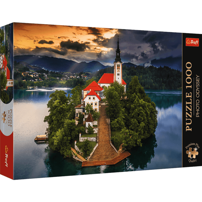 Puzzle Premium Plus Quality 1000 el. Photo Odyssey: Lake Bled, Slovenia