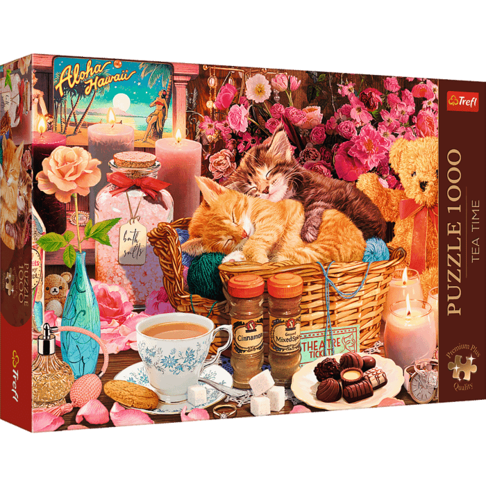 Puzzle Premium Plus Quality 1000 el. Tea Time: Wszystko co przyjemne