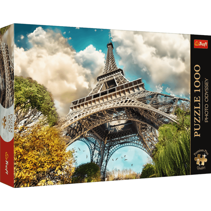 Puzzle Premium Plus Quality 1000 el. Photo Odyssey: Wieża Eiffel w Paryżu, Francja 