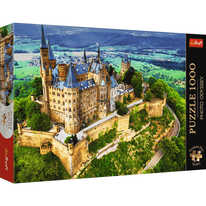 Puzzle Premium Plus Quality 1000 el. Photo Odyssey: Zamek Hohenzollern, Niemcy 