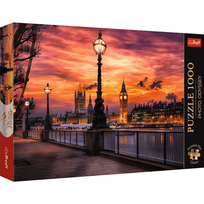 Puzzle Premium Plus Quality 1000 el. Photo Odyssey: Big Ben, Londyn 