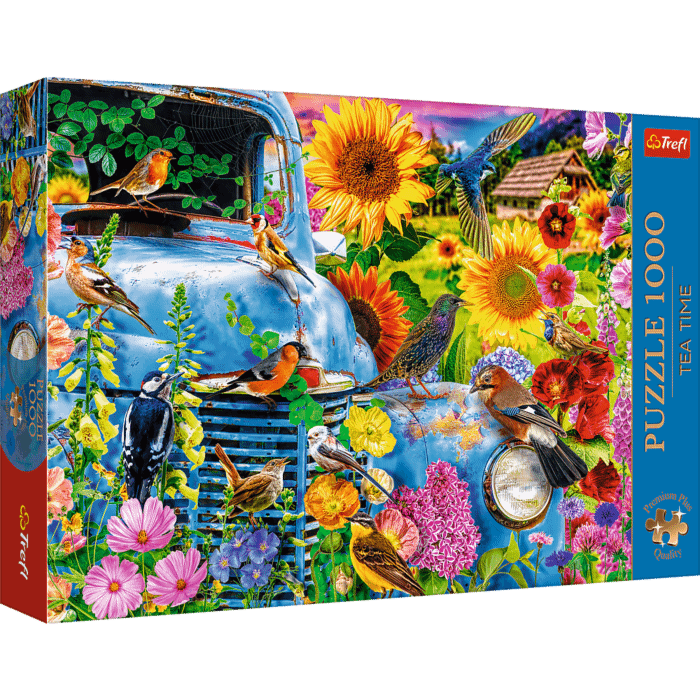 Puzzle Premium Plus Quality 1000 el. Tea Time: Wiejska sielanka: Śpiewające Ptaki