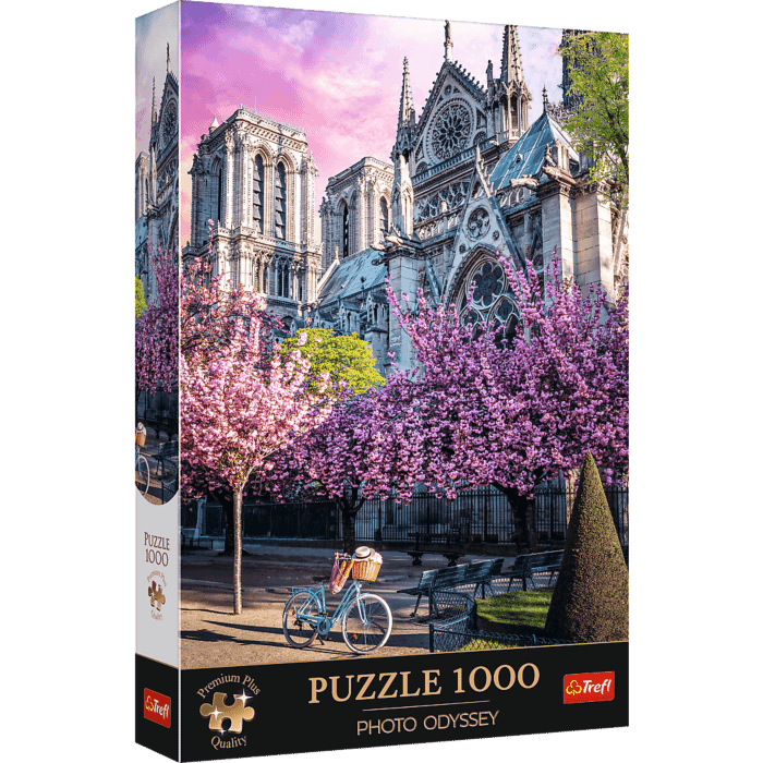 Puzzle Premium Plus Quality 1000 el. Photo Odyssey: Katedra Notre-Dame w Paryżu