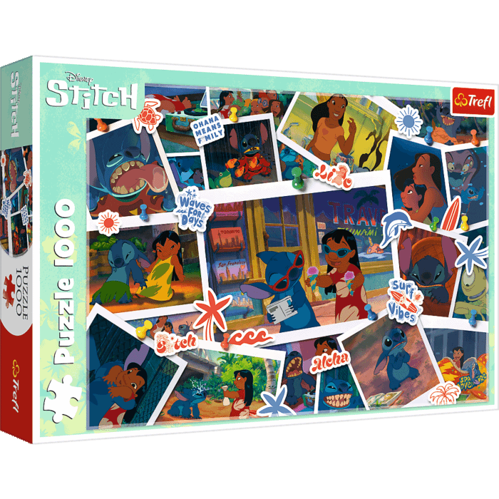 Puzzle Lilo & Stitch 1000 el. Lilo i Stitch na wakacjach