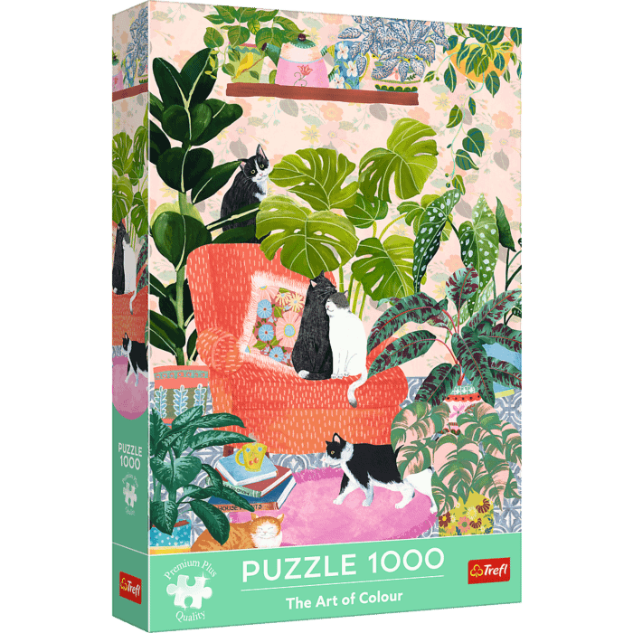 Puzzle Premium Plus Quality 1000 el. The Art of Colour: Nie ma to jak w domu