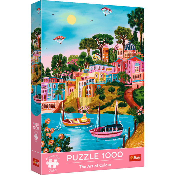 Puzzle Premium Plus Quality 1000 el. The Art of Colour: Siros, Grecja