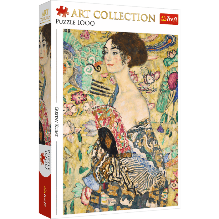 Puzzle Art Collection 1000 el. Dama z wachlarzem