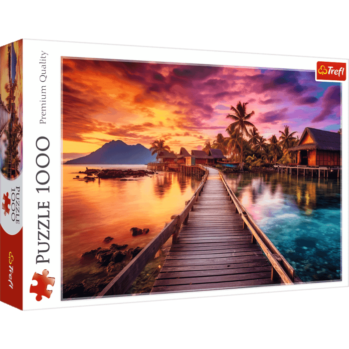 Puzzle 1000 el.  Paradise island