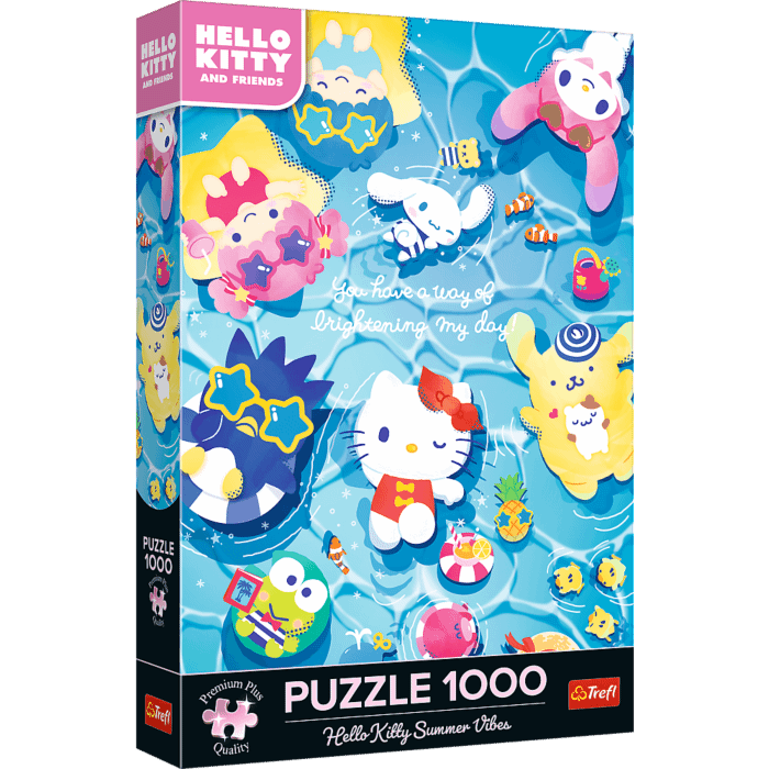 Puzzle Premium Plus Quality Hello Kitty 1000 el. Letni relaks