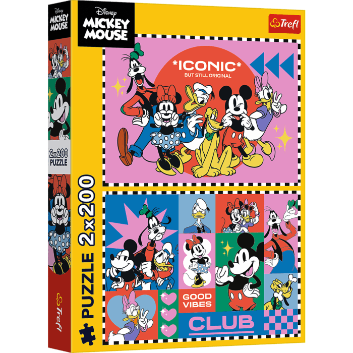 Puzzle Disney 2 x 200 el. Czas z przyjaciółmi