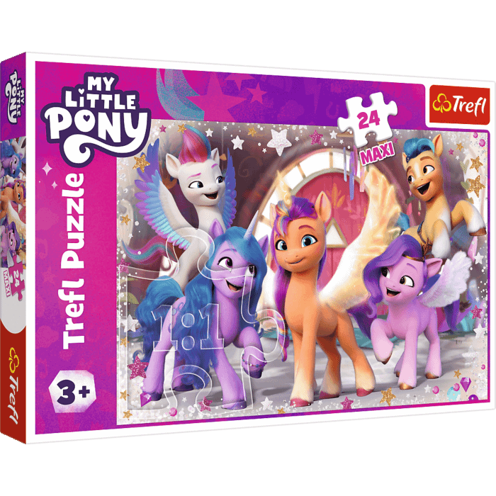 Puzzle 24 Maxi Kucyki Pony Wesoły dzień kucyków