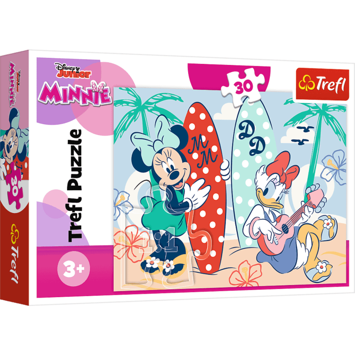 Puzzle Disney 30 el. Kolorowa Minnie