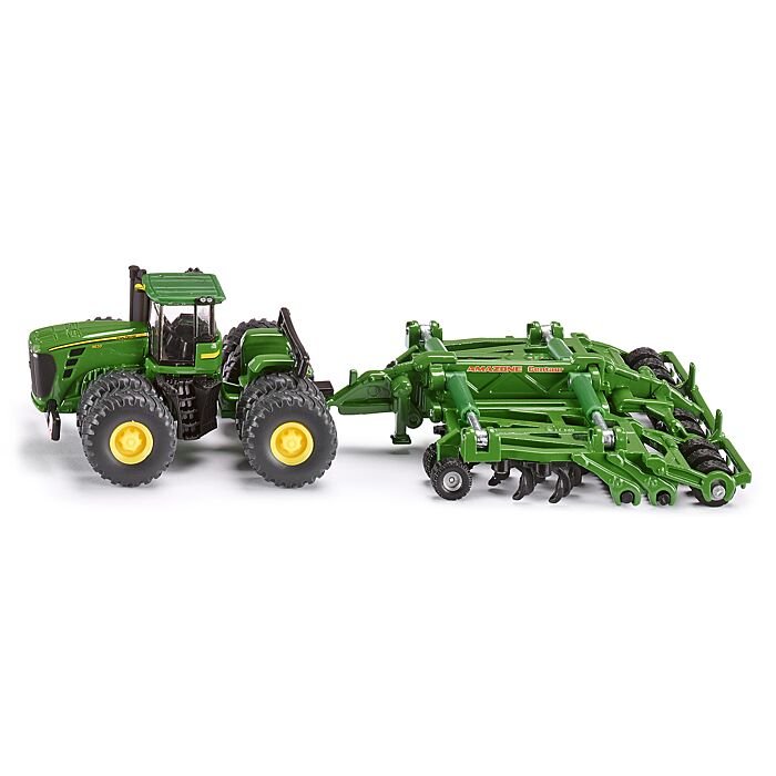 S1856 "Siku Farmer" - Traktor John Deere 9630 z agregatem uprawowym Amazone