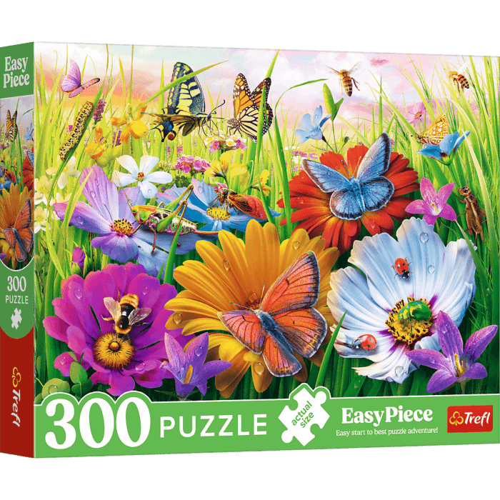 Puzzle EasyPiece 300 el. Owady na łące