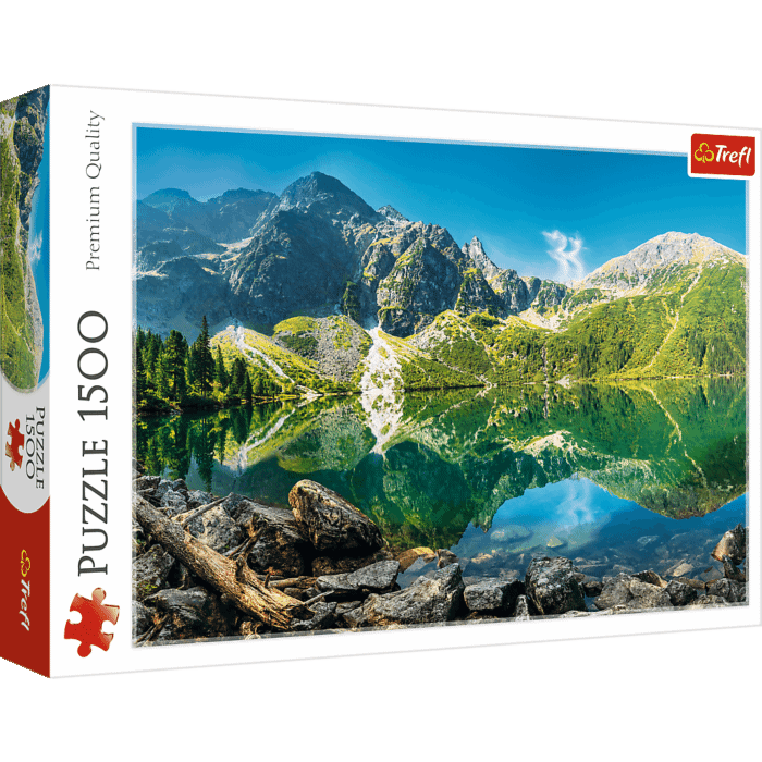 Puzzle 1500 el. Jezioro Morskie Oko, Tatry, Polska