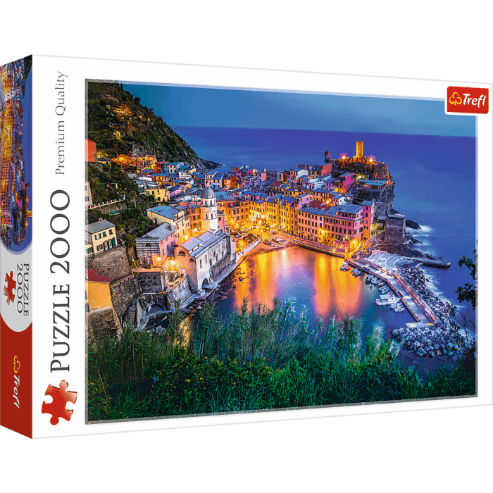 Puzzle 2000 el. Vernazza o zmroku