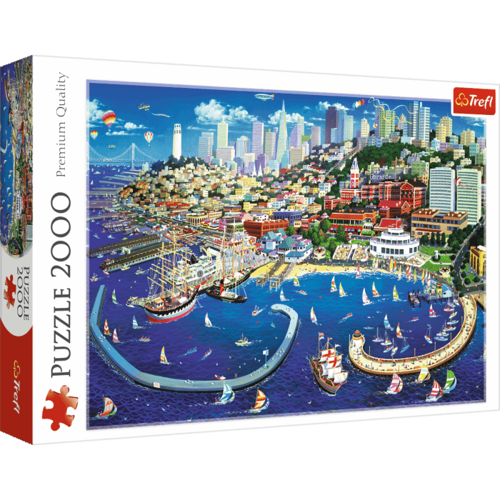 Puzzle 2000 el. Zatoka San Francisco