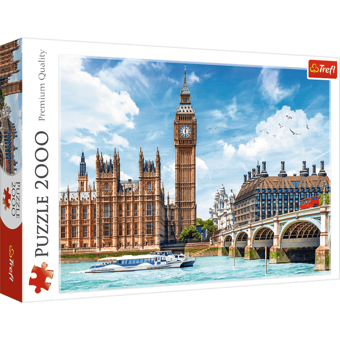 Puzzle 2000 el. Big Ben, Londyn, Anglia