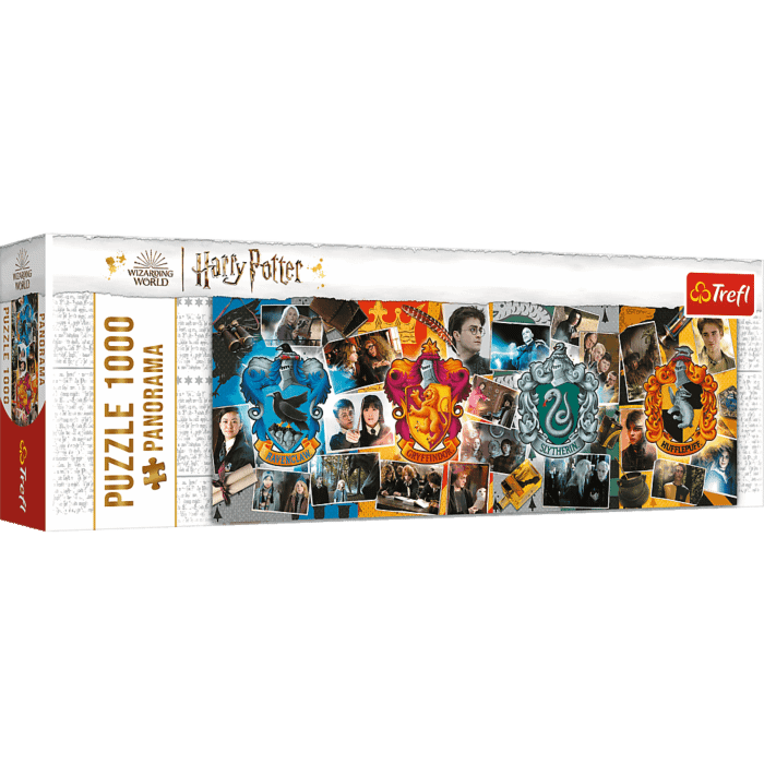 Puzzle panoramiczne Harry Potter 1000 el. Cztery domy Hogwartu