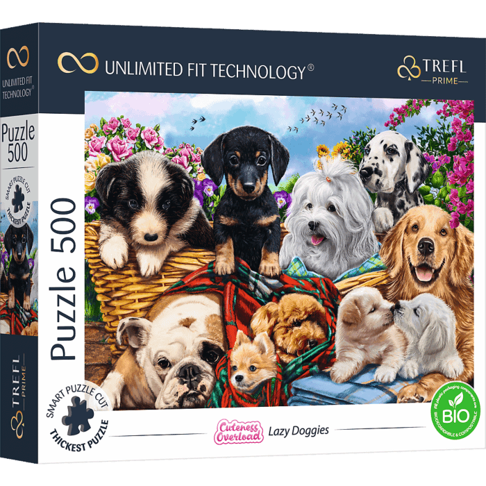 Puzzle Prime 500 el. Lazy Doggies