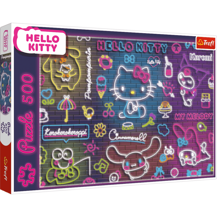 Puzzle Hello Kitty 500 el. Neon Hello Kitty