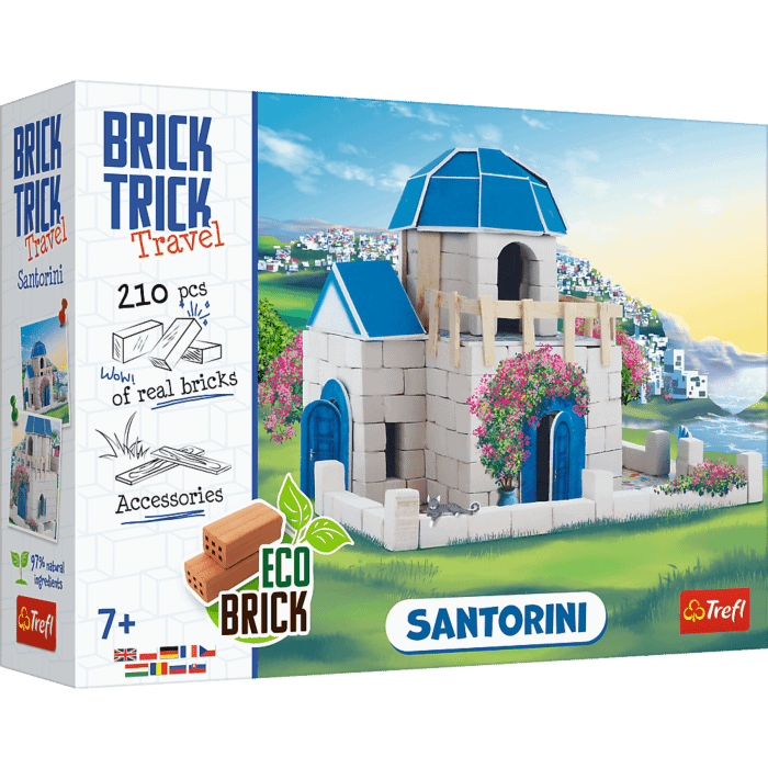 Brick Trick Travel - Santorini