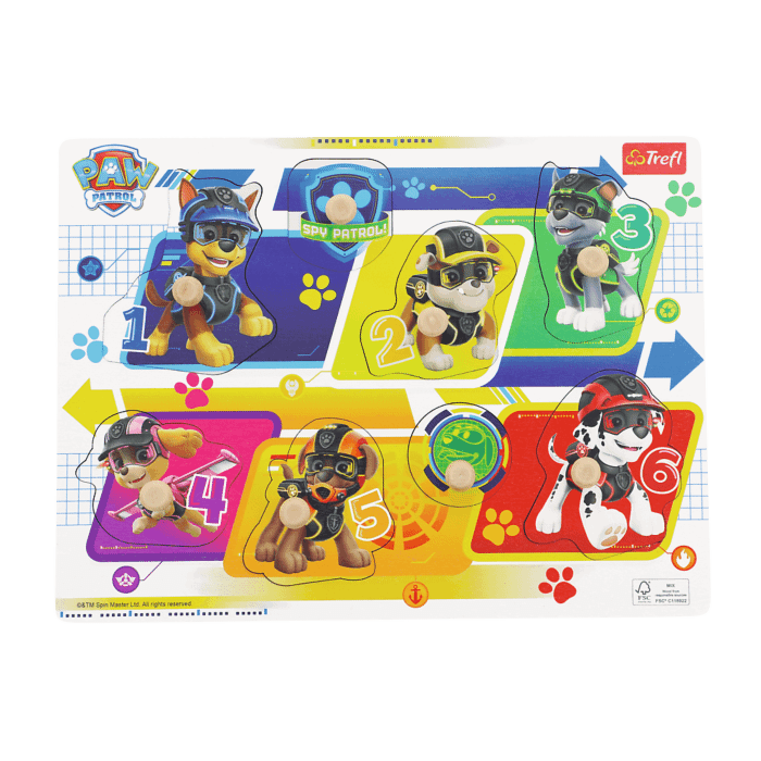 Puzzle Medium Psi Patrol 8 el. Paw Patrol 