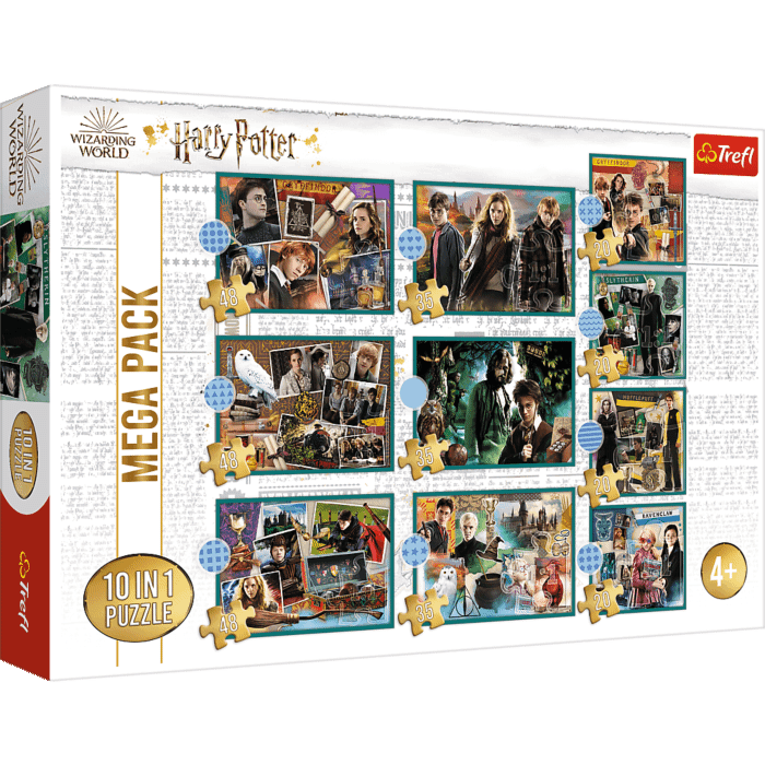 Puzzle 10w1 Harry Potter W świecie Harrego Pottera