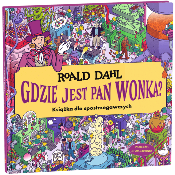 Książka Gdzie jest Pan Wonka?