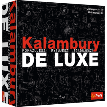 Kalambury De Luxe - gra towarzyska dla rodziny i przyjaciół od Trefl