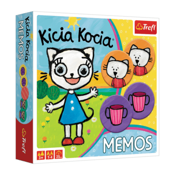 Memos Kicia Kocia - gra memo dla dzieci od Trefl