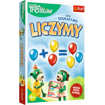 Liczymy z Rodziną Treflików - gra edukacyjna od Trefl 1